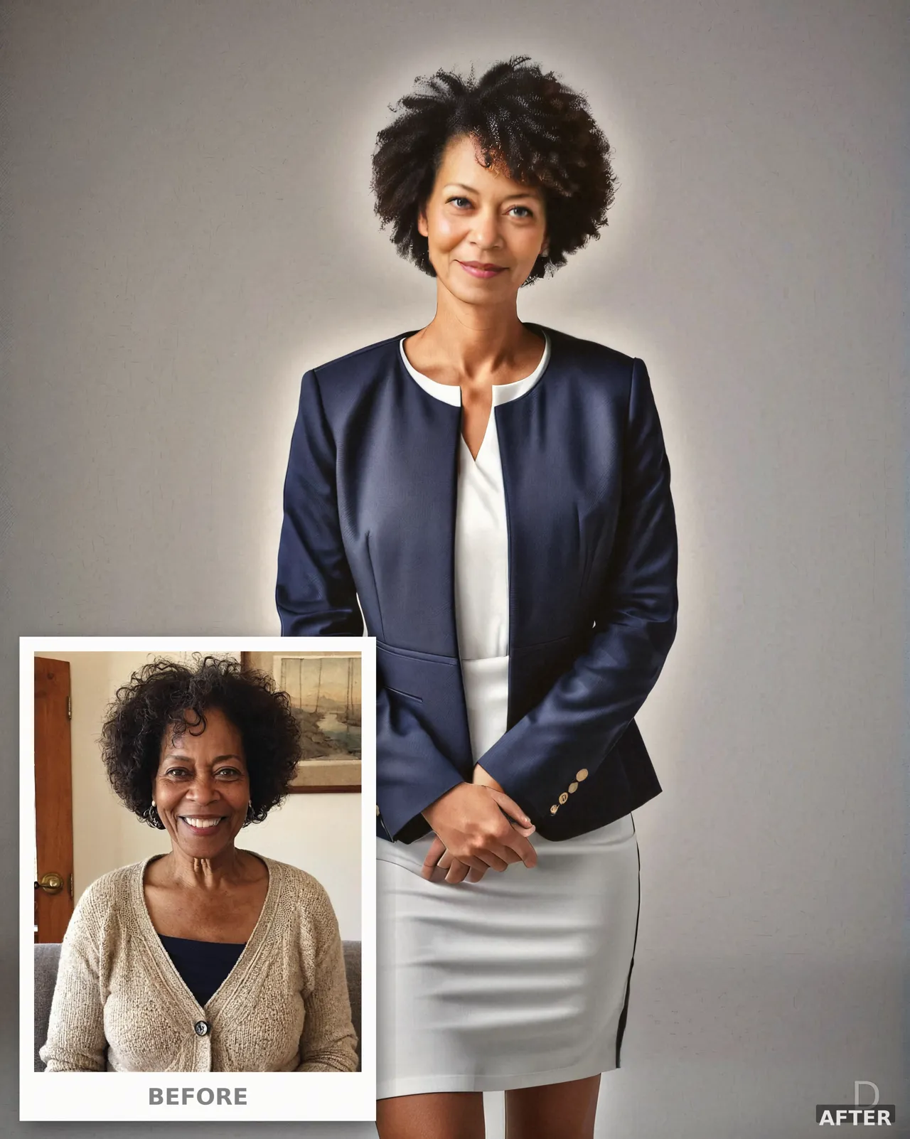 Custom Professional Headshot from Photo, Corporate Studio Business Portrait, Digital Photo (4K Download)