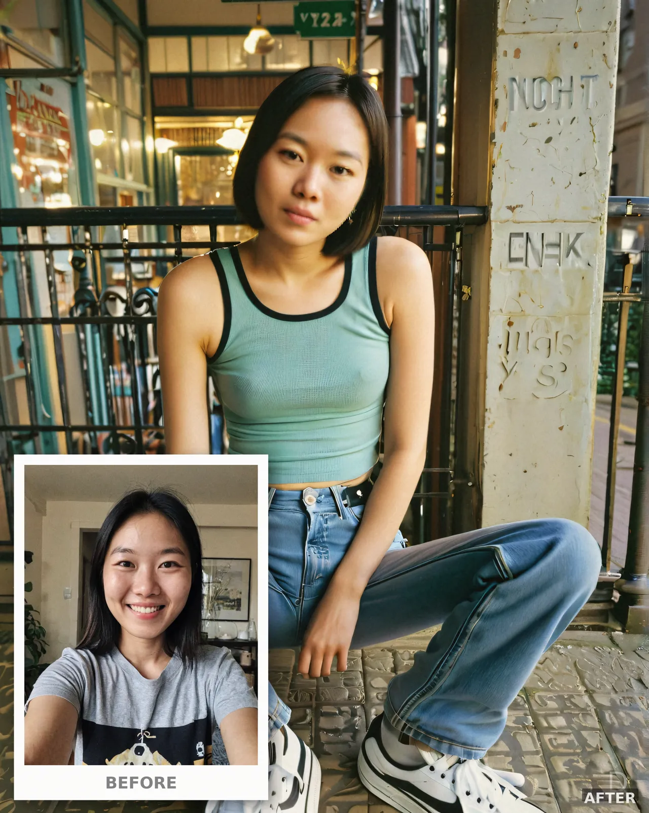 Custom Y2K Portrait from Photo, 2000s Flash Snapshot Style (4K Digital Download)